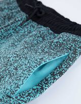 Bermuda šortai  - Ištisinis raštas - turkis