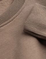 Sweatshirt - Oversized Fit - hellbraun