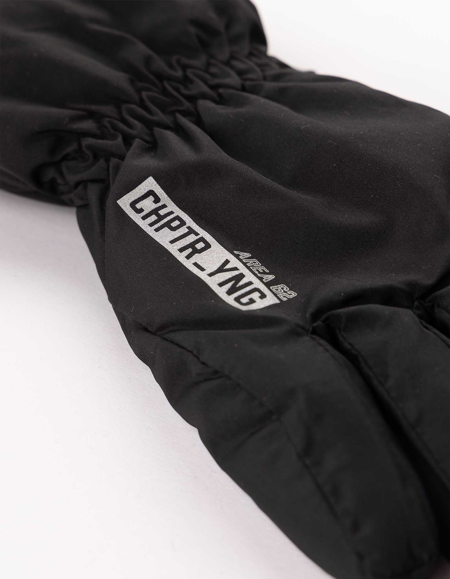 Gants de ski - Imprim&eacute; - noir