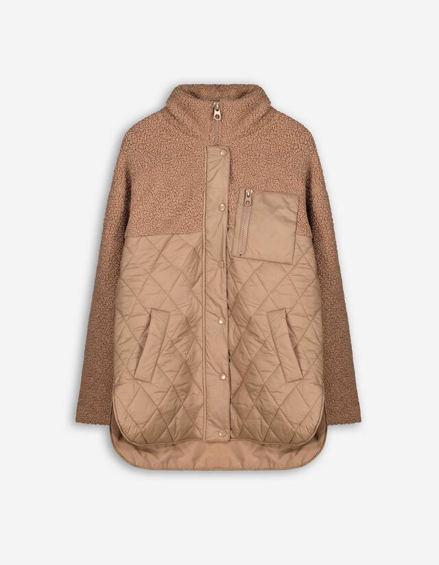 Giacca - Peluche - beige