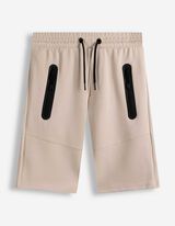 Bermuda-stiilis p&uuml;ksid  - Relaxed Fit - helehall