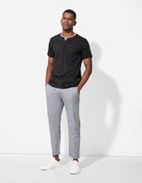 T-Shirt - Regular Fit - dunkelgrau