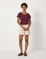 Shorts - Regular Fit - Beige
