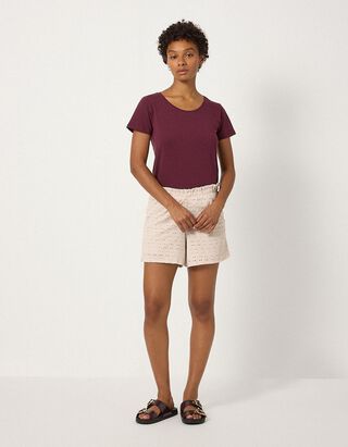 Shorts - Regular Fit - Beige