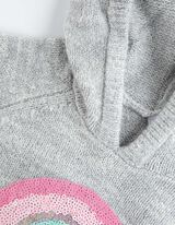 Pulóver - Zmes materiálov - seda