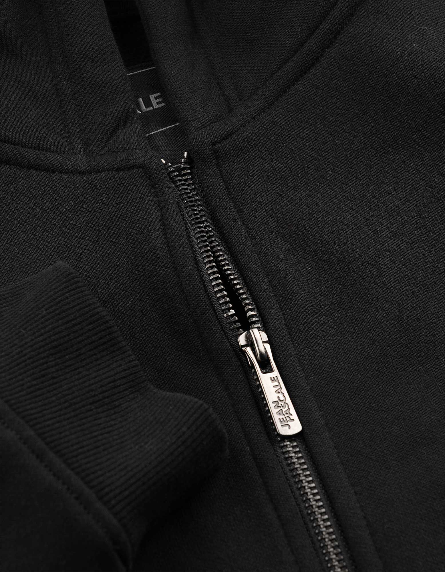 Sweatjacke - Oversized Fit - Schwarz