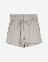 Short - Hoge taille - beige