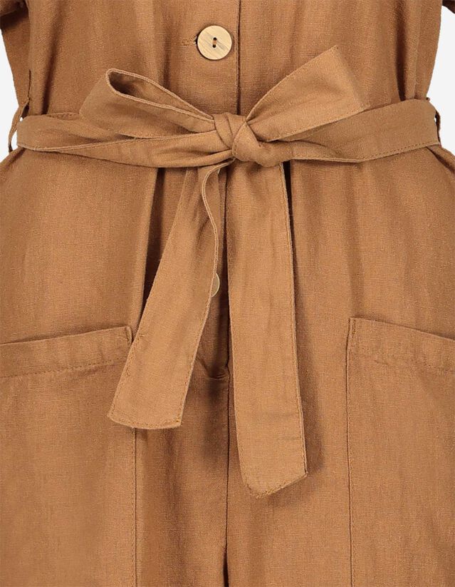 Damen Jumpsuit LeinenMix Takko Fashion