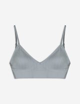 Bustier - Geribd - grijs