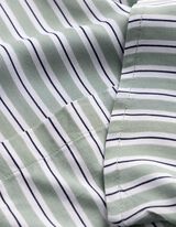 Bluse - Allover-Muster - t&uuml;rkis