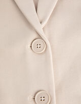 Blazer - Schulterpolster - weiß