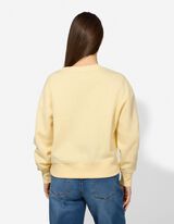 Mikina - Nadměrn&yacute; střih Oversized Fit - sv. zluta