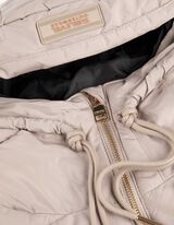 Tepitud jope - ääres pingutusnöör - beezh