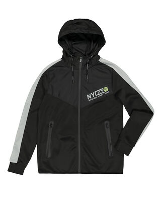 Herren Sweatjacke mit Kontraststreifen