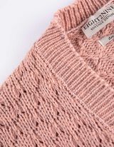 Dugi kardigan - roze