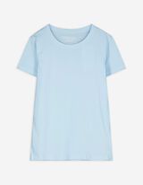 T-Shirt - Basic - hellblau