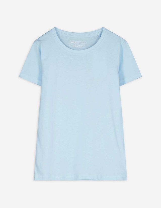 T-Shirt - Basic - hellblau