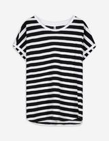 Shirt - Strepen - zwart