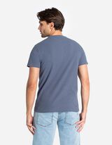 T-shirt - Abbottonatura - blu scuro