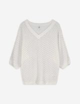 Maglione - Maniche a pipistrello - bianco