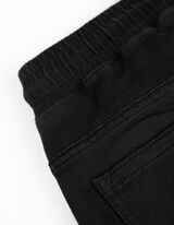 Kelnės su ki&scaron;enėmis - Laisvalaikio stiliaus - juodas