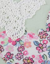 Tricou - Aplicație - Verde deschis