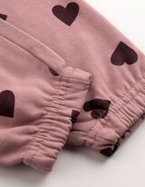 Joggingbroek - 100% katoen - Lichtroze