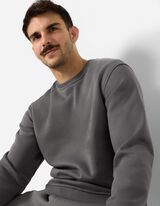 Sweatshirt - Relax Fit - Dunkelgrau
