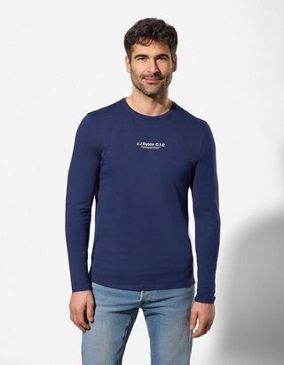 Shirt - Effen - donkerblauw