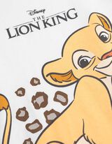 Tričko - Lví král - bílá