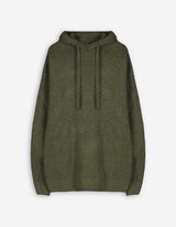 Pullover - Maglia larga - verde scuro