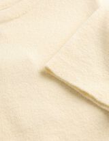 Pullover - Feinstrick - hellgelb