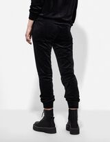 Broek - Fluweel - zwart