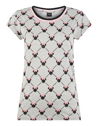 Damen Shirt mit Minnie Mouse-Print