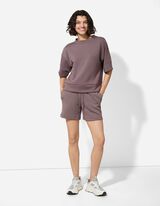 Felpa - Tinta unita - marrone