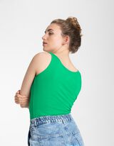 Ujjatlan felső - Alap - z&ouml;ld