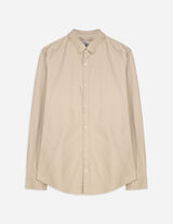 Hemd - Baumwolle - beige