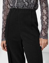 Kalhoty - Měkký materiál - cerná