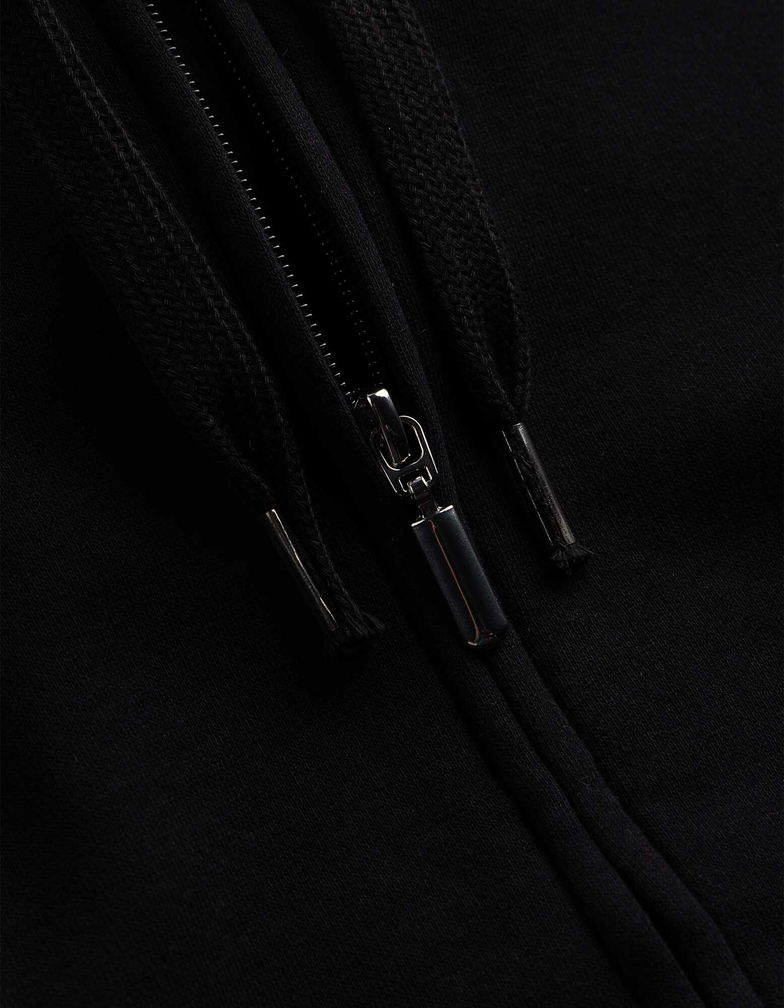 Sweatvest - Capuchon - Zwart