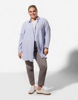 Bluse - Musselin - hellblau