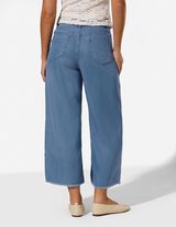 Culotte - 7/8 lengte - Lichtblauw