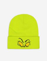 Strickmütze - Grinch - hellgrün