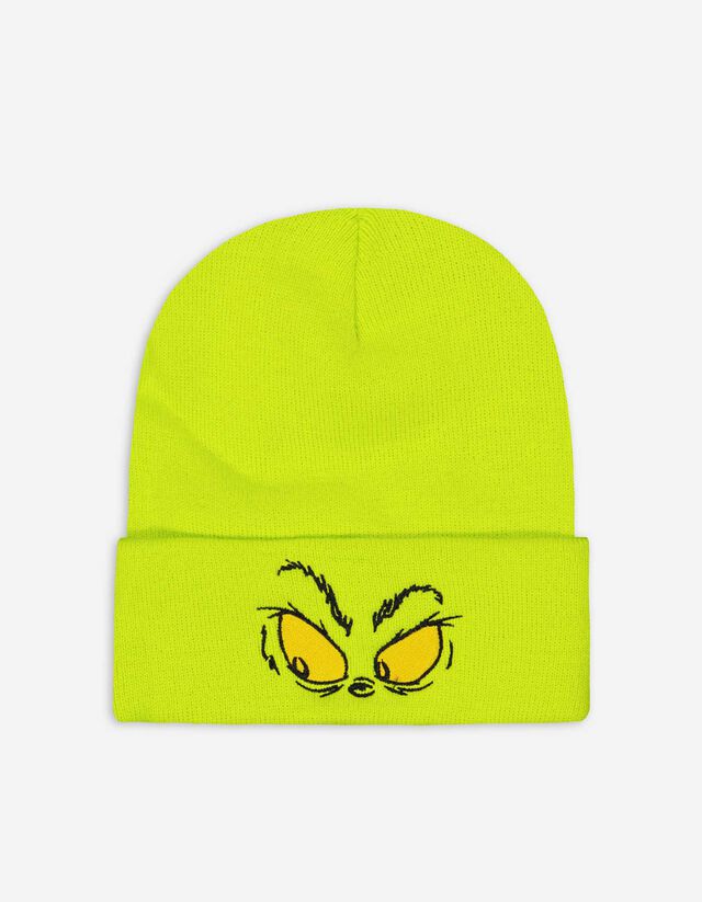 Strickmütze - Grinch - hellgrün