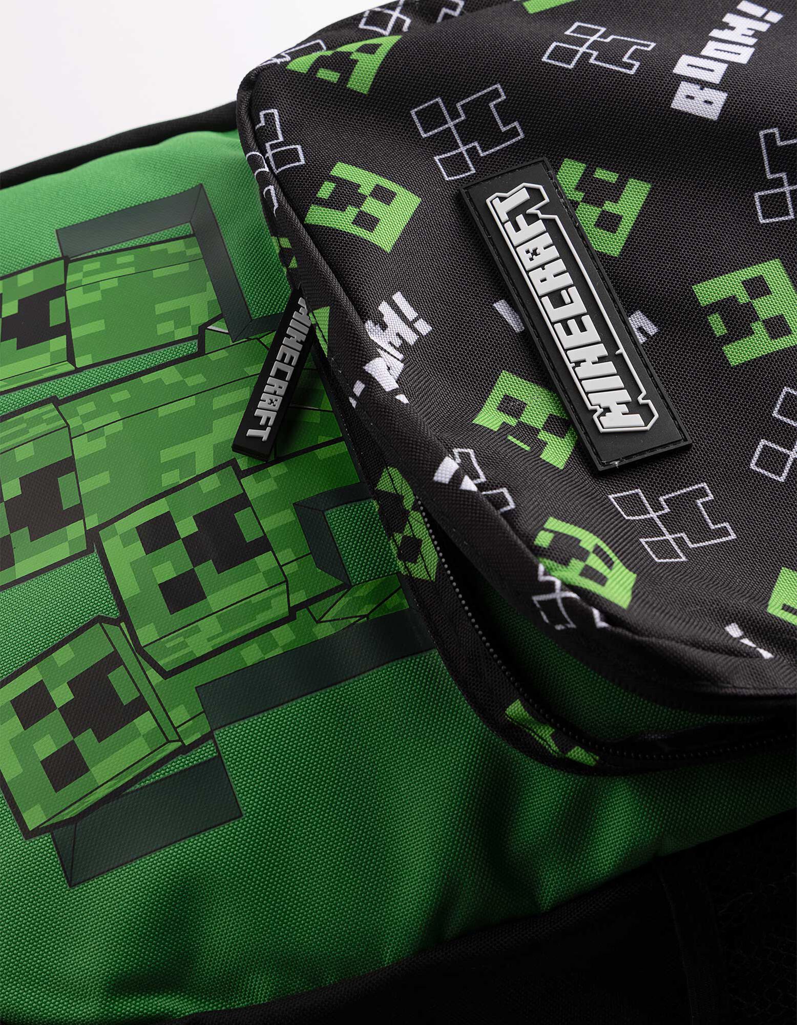 Rucksack - Minecraft - Gr&uuml;n