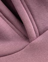 Hoodie - einfarbig - lila