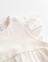 Kurzarmbody - Lochspitze - wei&szlig;