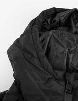 Tepitud jope - vetth&uuml;lgav - must