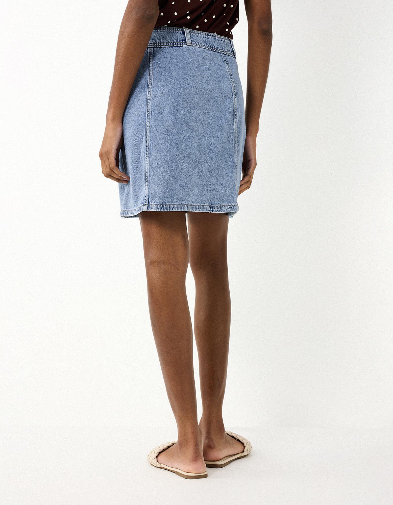 Jeansrock - light blue denim - Hellblau