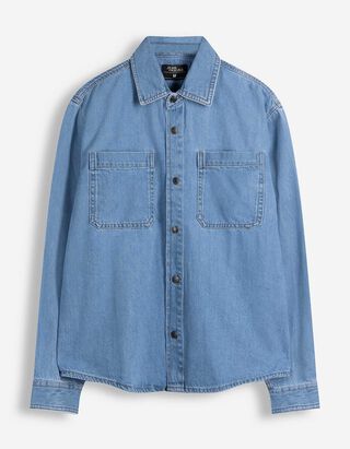 Hemdjacke - Denim - blau