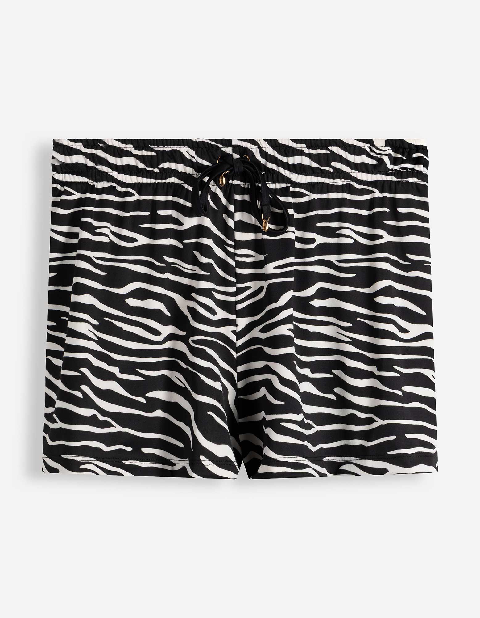 Short de bain - AnimalPrint - noir